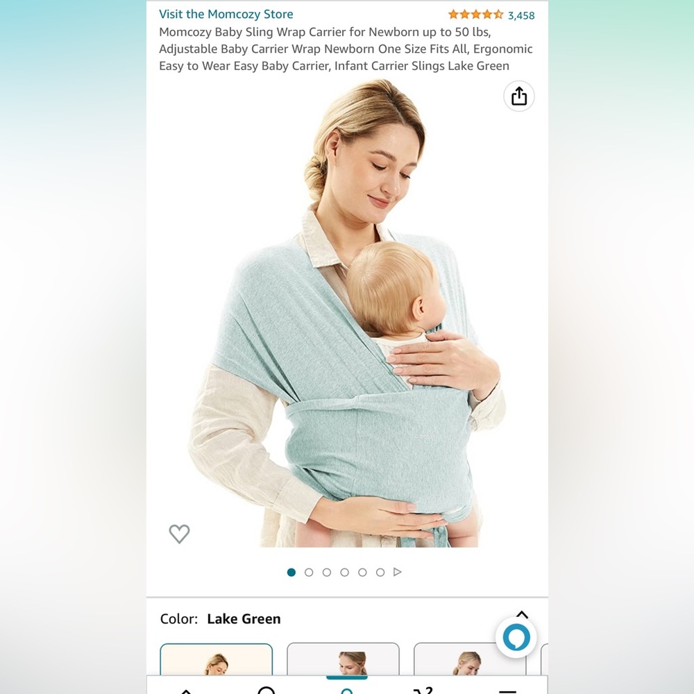 Momcozy baby wrap